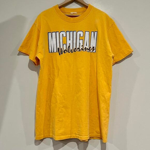 Vintage Michigan Wolverines Tee Shirt - Picture 1 of 7